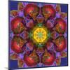 Symmetric Multicolor Layer Work of Blossoms-Alaya Gadeh-Mounted Photographic Print