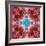 Symmetric Ornament from Flowers, Conceptual Photographic Layer Work-Alaya Gadeh-Framed Photographic Print