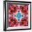 Symmetric Ornament from Flowers, Conceptual Photographic Layer Work-Alaya Gadeh-Framed Photographic Print