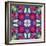 Symmetric Ornament from Multicolor Blossoms-Alaya Gadeh-Framed Photographic Print