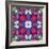 Symmetric Ornament from Multicolor Blossoms-Alaya Gadeh-Framed Photographic Print