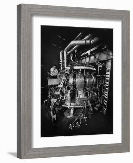 Symmetrical Tokamak: Research Device for Controlled Thermonuclear Fusion in Princeton's Physics Lab-Yale Joel-Framed Photographic Print