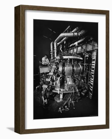 Symmetrical Tokamak: Research Device for Controlled Thermonuclear Fusion in Princeton's Physics Lab-Yale Joel-Framed Photographic Print