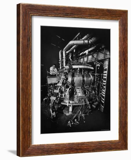 Symmetrical Tokamak: Research Device for Controlled Thermonuclear Fusion in Princeton's Physics Lab-Yale Joel-Framed Photographic Print