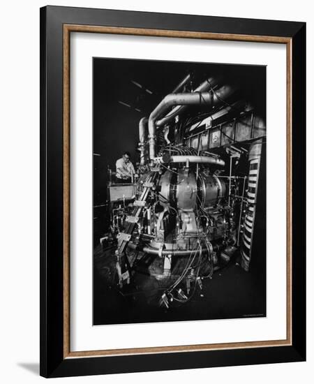 Symmetrical Tokamak: Research Device for Controlled Thermonuclear Fusion in Princeton's Physics Lab-Yale Joel-Framed Photographic Print