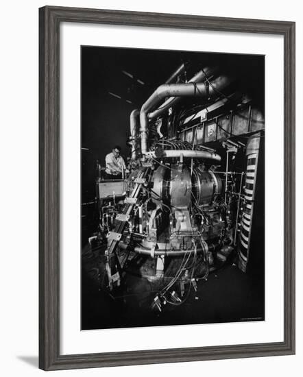 Symmetrical Tokamak: Research Device for Controlled Thermonuclear Fusion in Princeton's Physics Lab-Yale Joel-Framed Photographic Print