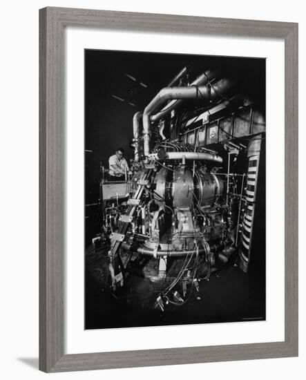 Symmetrical Tokamak: Research Device for Controlled Thermonuclear Fusion in Princeton's Physics Lab-Yale Joel-Framed Photographic Print