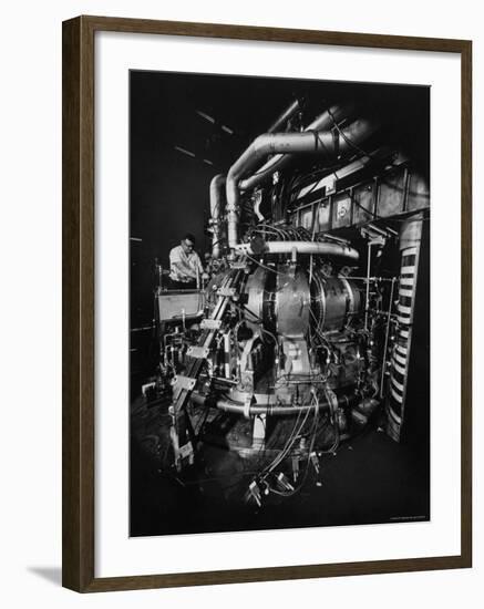 Symmetrical Tokamak: Research Device for Controlled Thermonuclear Fusion in Princeton's Physics Lab-Yale Joel-Framed Photographic Print