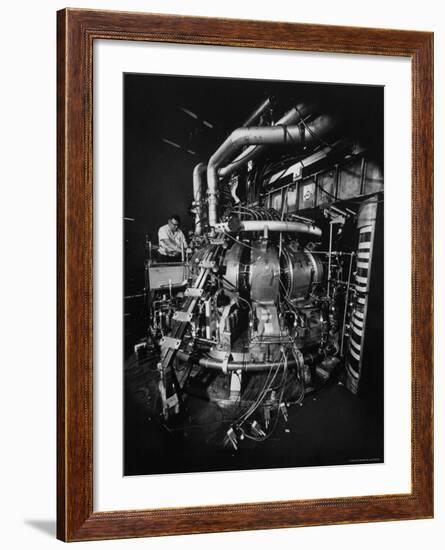 Symmetrical Tokamak: Research Device for Controlled Thermonuclear Fusion in Princeton's Physics Lab-Yale Joel-Framed Photographic Print