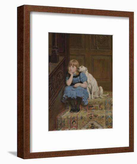 Sympathy-Briton Riviere-Framed Premium Giclee Print