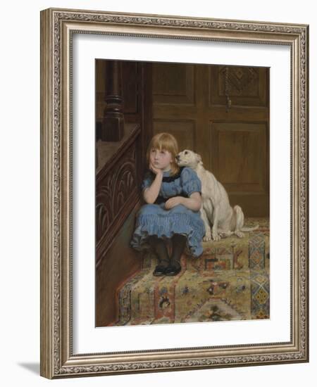 Sympathy-Briton Riviere-Framed Giclee Print