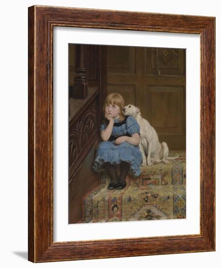 Sympathy-Briton Riviere-Framed Giclee Print