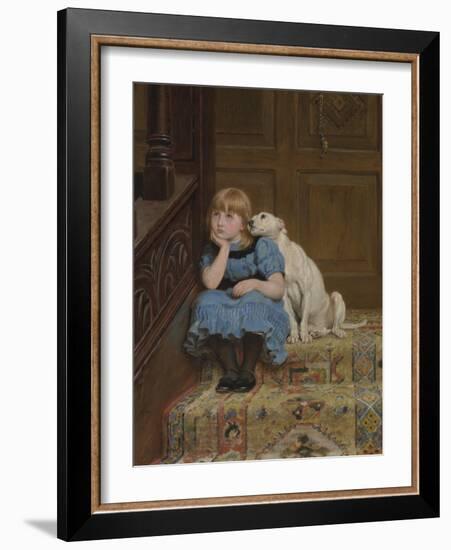 Sympathy-Briton Riviere-Framed Giclee Print