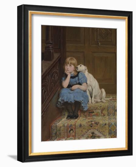 Sympathy-Briton Riviere-Framed Giclee Print