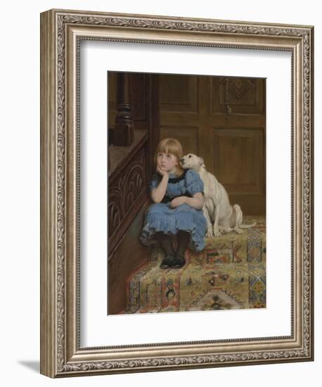 Sympathy-Briton Riviere-Framed Giclee Print