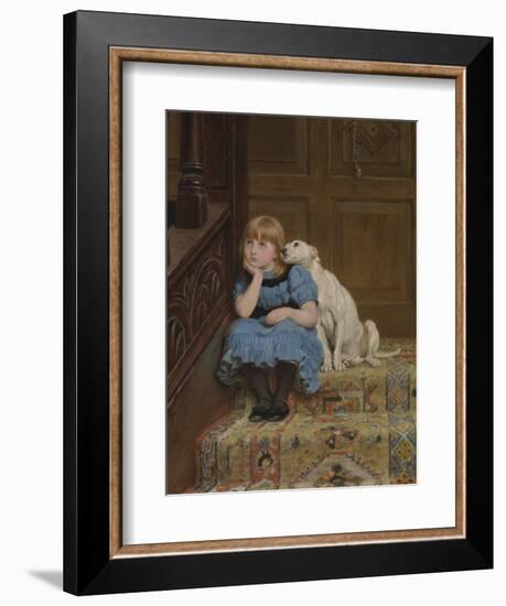 Sympathy-Briton Riviere-Framed Giclee Print