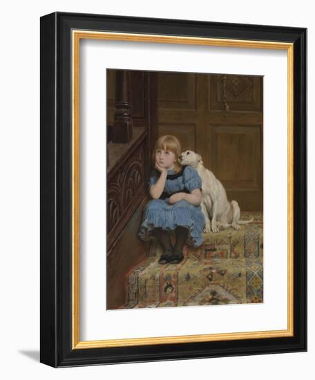 Sympathy-Briton Riviere-Framed Giclee Print