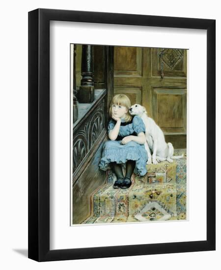 Sympathy-Briton Rivière-Framed Giclee Print