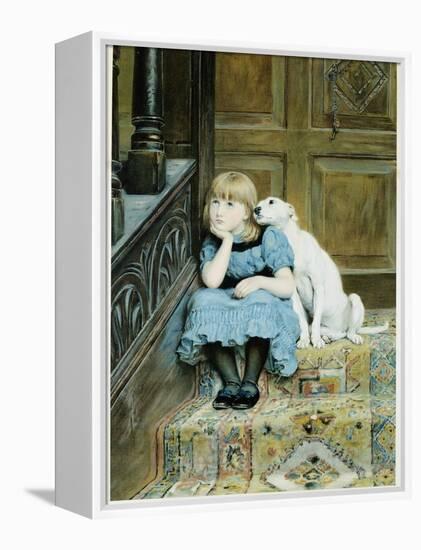 Sympathy-Briton Rivière-Framed Premier Image Canvas