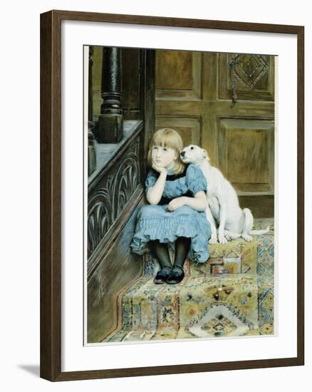 Sympathy-Briton Rivière-Framed Giclee Print