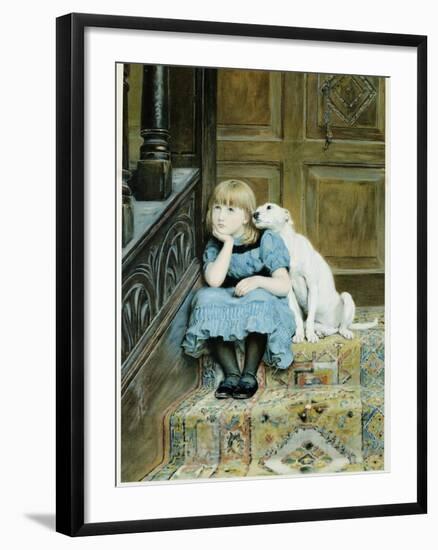 Sympathy-Briton Rivière-Framed Giclee Print