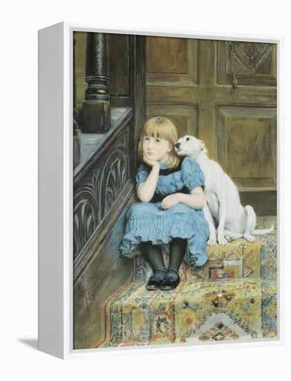 Sympathy-Briton Rivière-Framed Premier Image Canvas