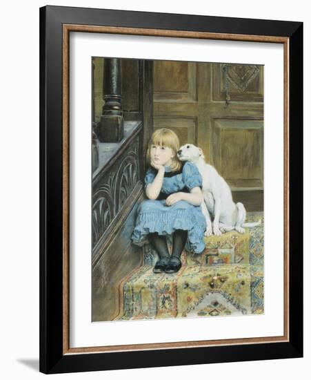 Sympathy-Briton Rivière-Framed Giclee Print