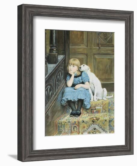 Sympathy-Briton Rivière-Framed Giclee Print