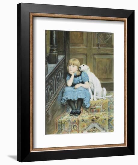 Sympathy-Briton Rivière-Framed Giclee Print