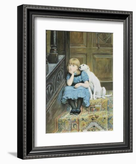 Sympathy-Briton Rivière-Framed Giclee Print