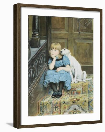 Sympathy-Briton Rivière-Framed Giclee Print