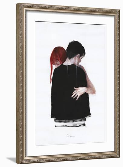 Sympathy-Agnes Cecile-Framed Art Print