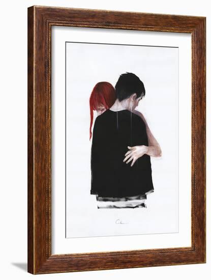 Sympathy-Agnes Cecile-Framed Art Print