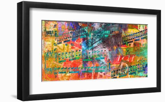 Symphomy 4th&Broadway-Parker Greenfield-Framed Art Print