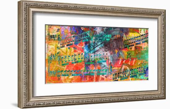 Symphomy 4th&Broadway-Parker Greenfield-Framed Art Print