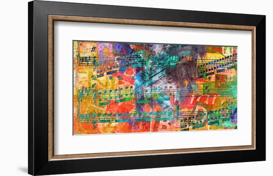 Symphomy 4th&Broadway-Parker Greenfield-Framed Art Print