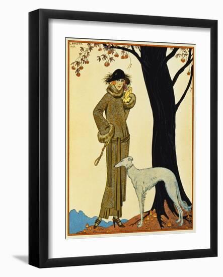 Symphonie Automnale from Gazette Du Bon Ton, France, 20th Century-null-Framed Giclee Print