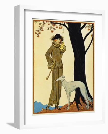 Symphonie Automnale from Gazette Du Bon Ton, France, 20th Century-null-Framed Giclee Print