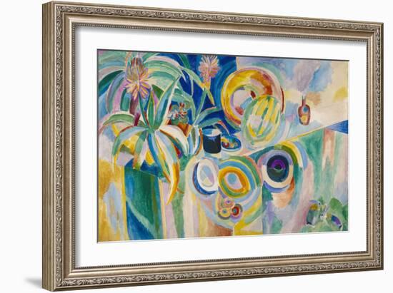 Symphonie colorée-Robert Delaunay-Framed Giclee Print