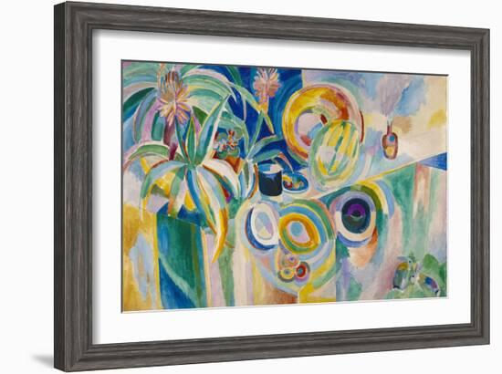 Symphonie colorée-Robert Delaunay-Framed Giclee Print