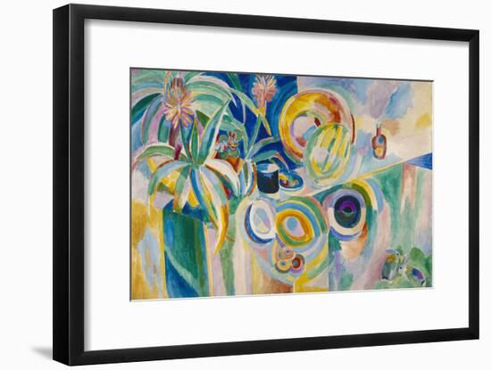 Symphonie colorée-Robert Delaunay-Framed Giclee Print