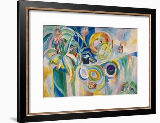 Symphonie colorée-Robert Delaunay-Framed Giclee Print