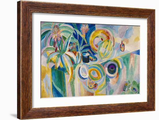 Symphonie colorée-Robert Delaunay-Framed Giclee Print