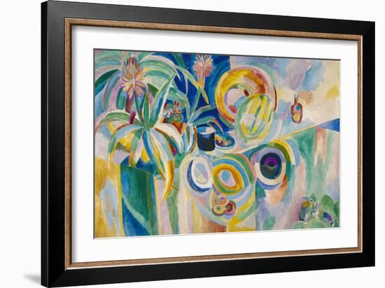 Symphonie colorée-Robert Delaunay-Framed Giclee Print