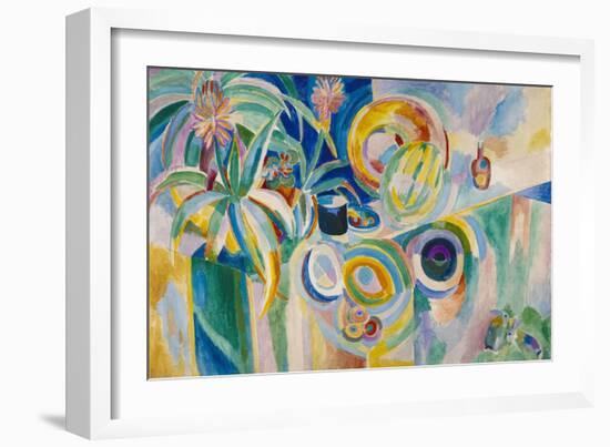 Symphonie colorée-Robert Delaunay-Framed Giclee Print