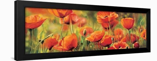 Symphonie de coquelicots-Pierre Viollet-Framed Art Print