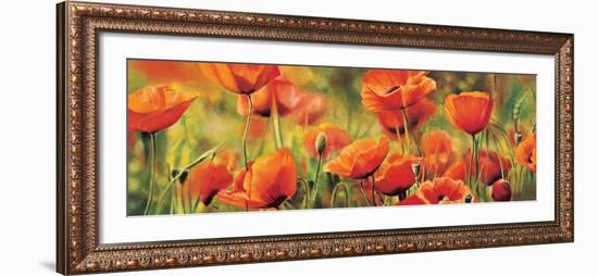 Symphonie de coquelicots-Pierre Viollet-Framed Art Print