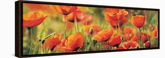 Symphonie de coquelicots-Pierre Viollet-Framed Stretched Canvas