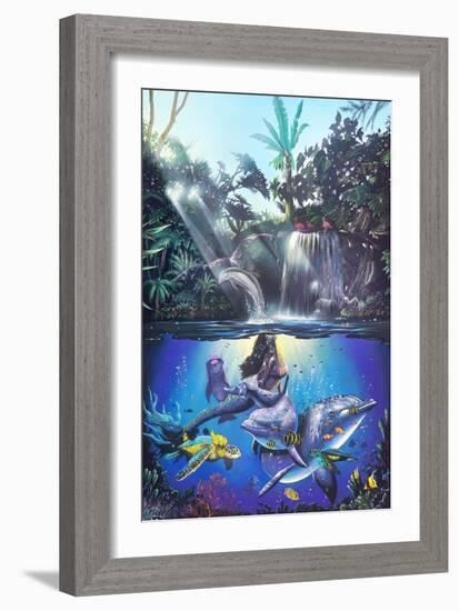 Symphony Beneath the Sea-Scott Westmoreland-Framed Art Print