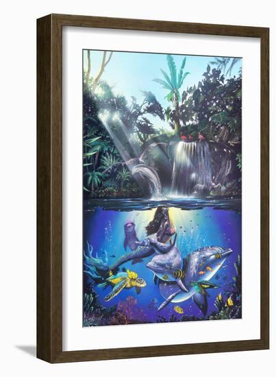 Symphony Beneath the Sea-Scott Westmoreland-Framed Art Print